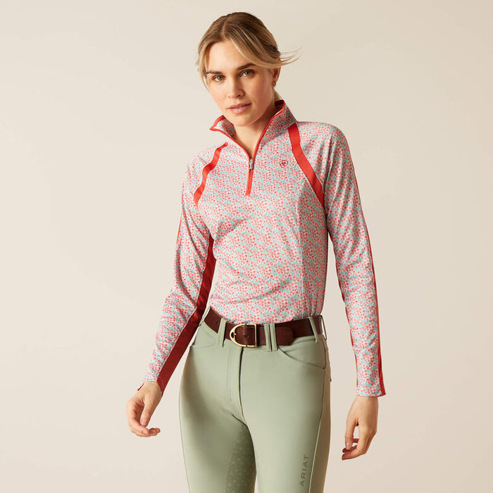 Ariat Sunstopper 3.0 Quarter Zip Petal