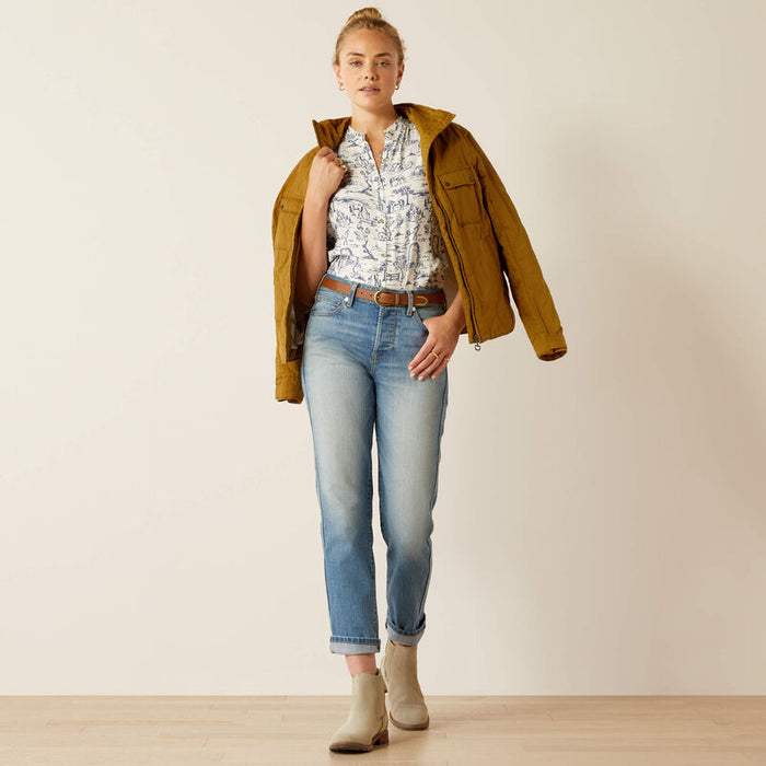 Ariat Women's Abeline High Rise Straight Jeans