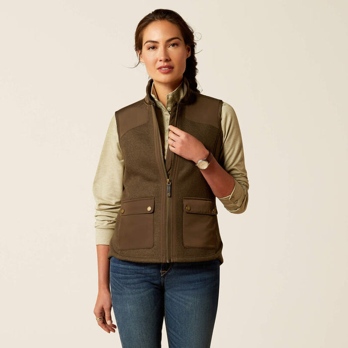 Ariat Womens Millbrae Vest Earth