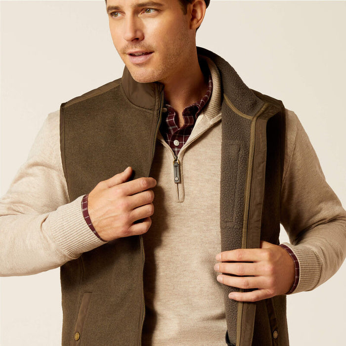 Ariat Mens Millbrae Vest Earth