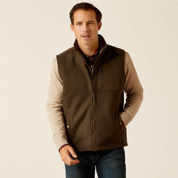 Ariat Mens Millbrae Vest Earth