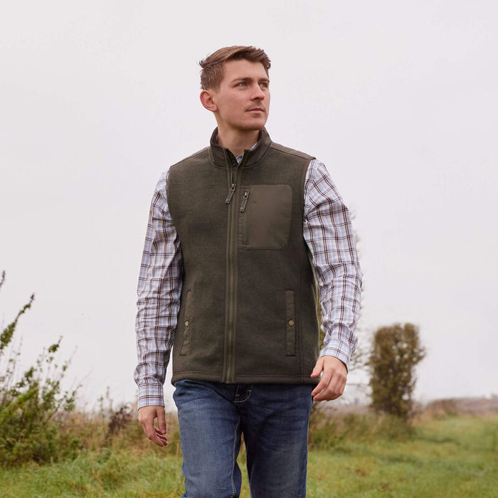 Ariat Mens Millbrae Vest Earth