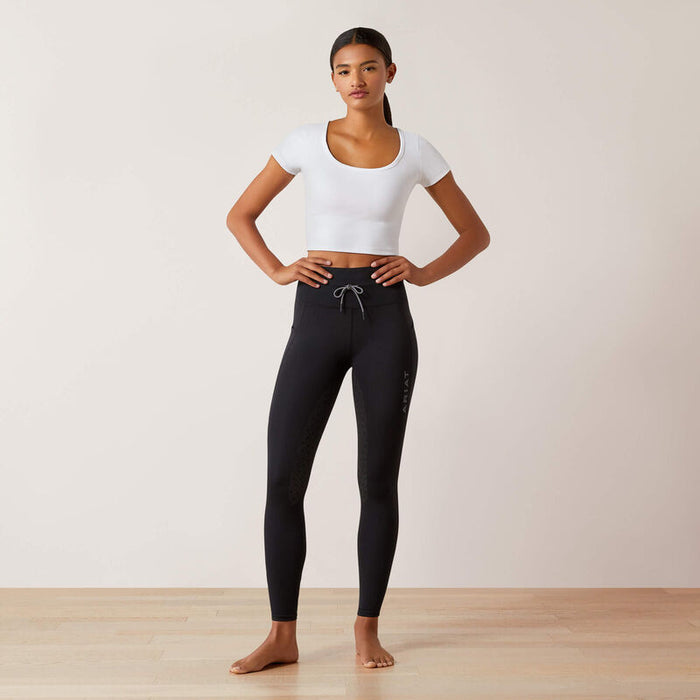 Ariat EOS Elevate Half Grip Tights Black