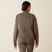 Ariat Breathe  1/2 Zip Sweatshirt Plum Grey