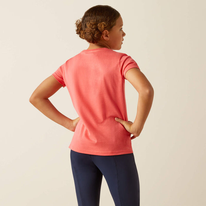 Ariat Youth Grateful TShirt Coral