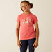 Ariat Youth Grateful TShirt Coral