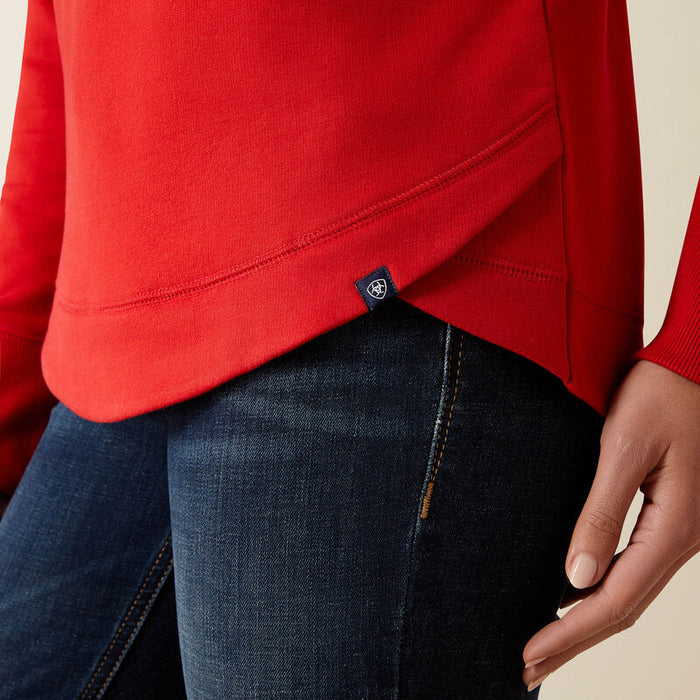 Ariat Benicia Womens SweatShirt Red
