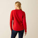 Ariat Benicia Womens SweatShirt Red

