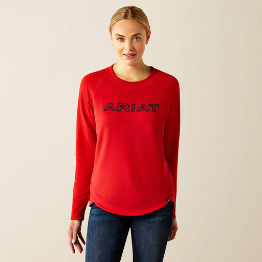 Ariat Benicia Womens SweatShirt Red
