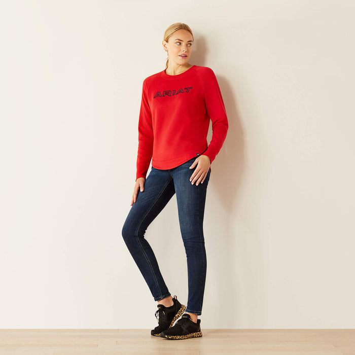 Ariat Benicia Womens SweatShirt Red
