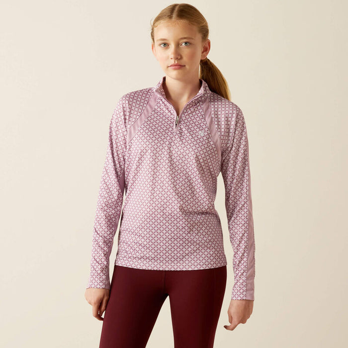 Ariat Sunstopper Base Layer Lavender