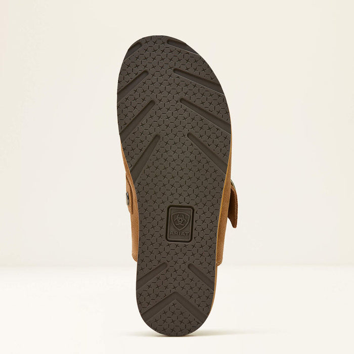 Ariat Womens Suede County Mule Caramel