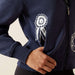 Ariat Youth Spiffy Full Zip Sweatshirt Navy
