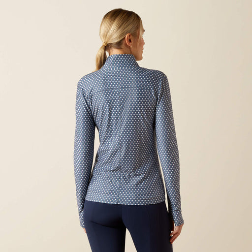 Ariat Lowell 1/4Zip Long Sleeved Base Layer BluArrow
