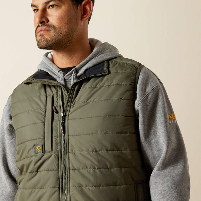 Ariat Rebar Lightweight Cordura Insulated Vest Beetle