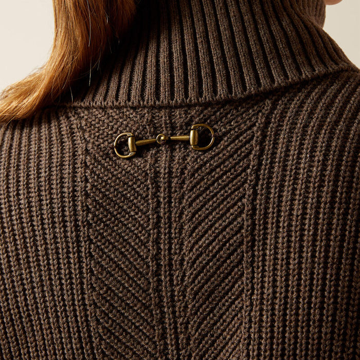 Ariat Womens Lendal Sweater Coffee Bean
