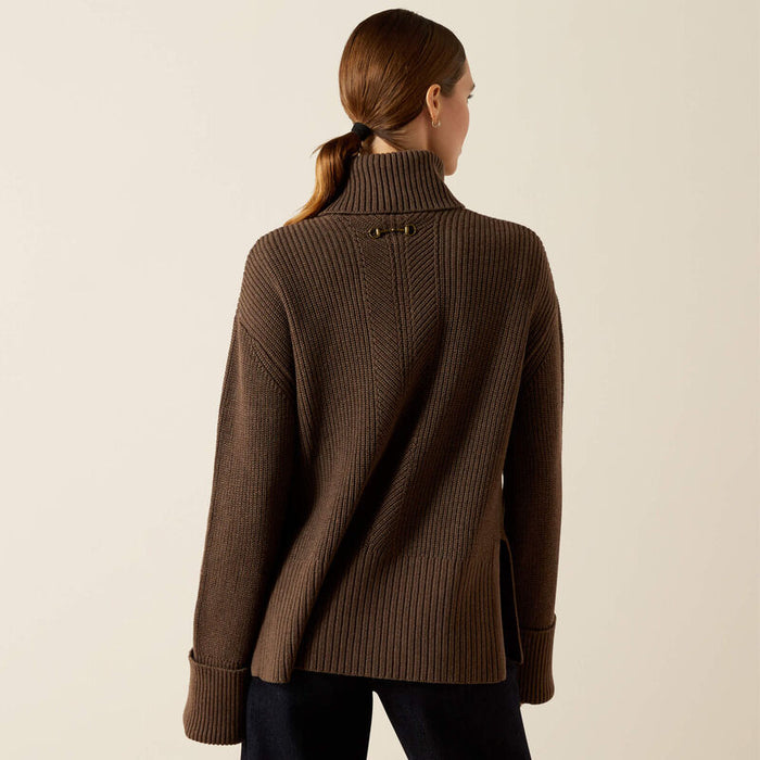 Ariat Womens Lendal Sweater Coffee Bean
