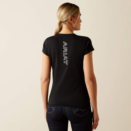 Ariat BV Logo Short Sleeved T-Shirt Black
