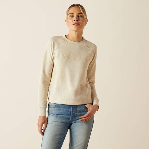 Ariat Women's Martine Sweatshirt Pelican Heather