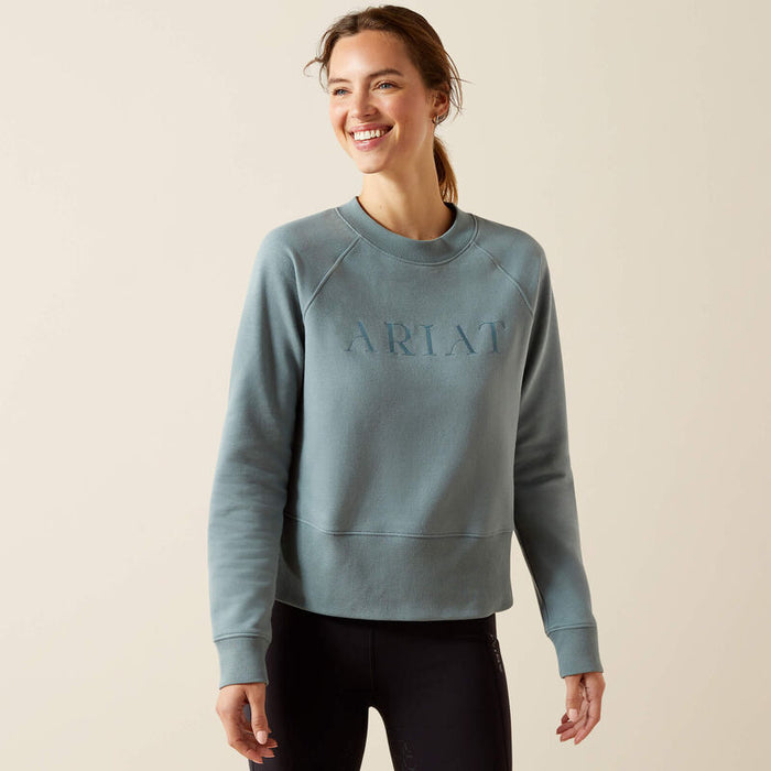 Ariat Women's Martine Sweatshirt Steel Sage
