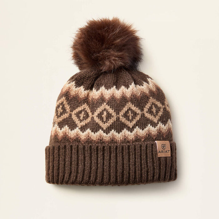 Ariat Bristol Brown Beanie
