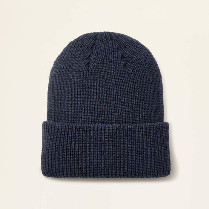 Ariat Youth Horse Shoe Navy Beanie