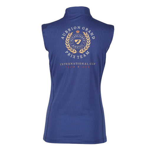 Aubrion Team Young Rider Sleeveless Base Layer Navy