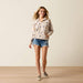 Ariat Sapphire 1/2 Zip Sweatshirt Oatmeal Heather
