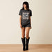 Ariat Star Spangled Rodeo T-Shirt Charcoal
