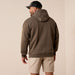Ariat Rebar Lightweight Logo Hoodie Brown Heather & Wood Thrush