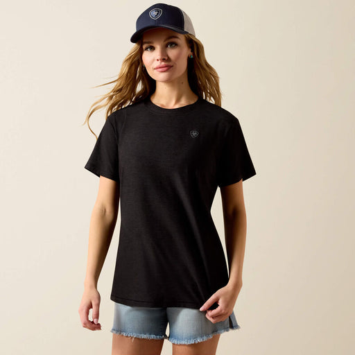 Ariat Women's Laguna Logo Short Sleeved Shirt Black