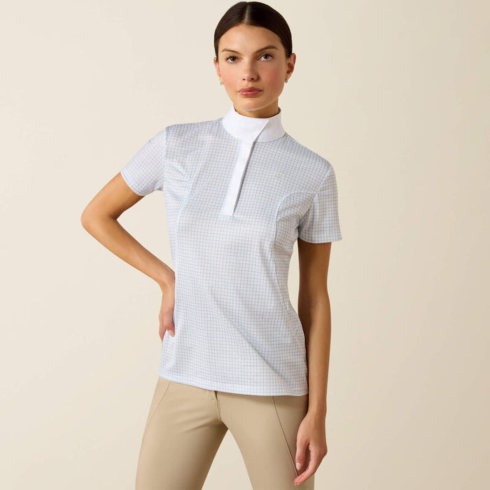 Ariat Womens Aptos Riviera Check Show Shirt