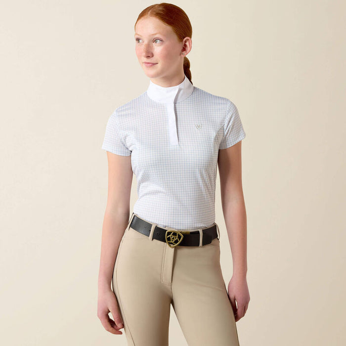 Ariat Youth Aptos Show Shirt Riviera Check