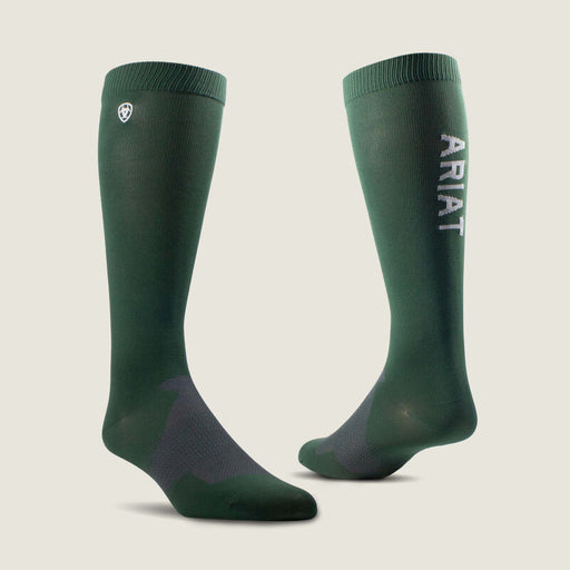 AriatTEK Essential Performance Socks Dark Green