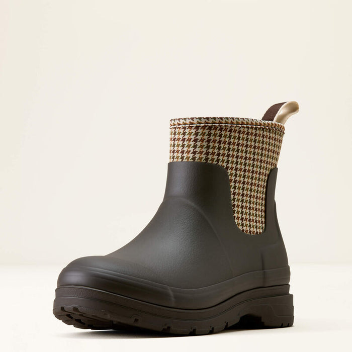 Ariat Kelmarsh Shortie Chocolate & Tan Welly