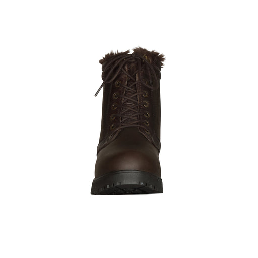 Varese Lace Country Boot Brown