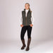 Aubrion Equestrian Fleece Gilet Green