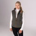 Aubrion Equestrian Fleece Gilet Green