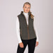 Aubrion Equestrian Fleece Gilet Green