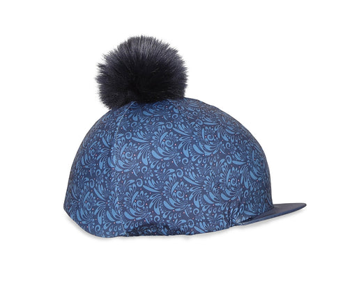 Hyde Park XC Hat Cover Navy Paisley
