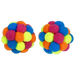 Tabby Patch Pom Pom Balls Cat Toy
