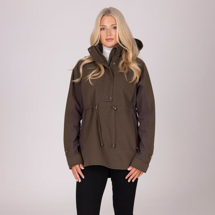Heritage 1/4 Zip Jacket Dark Olive
