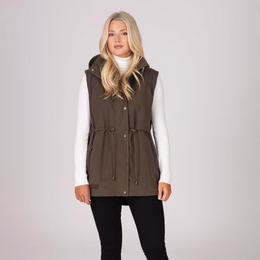 Heritage Gilet Dark Olive
