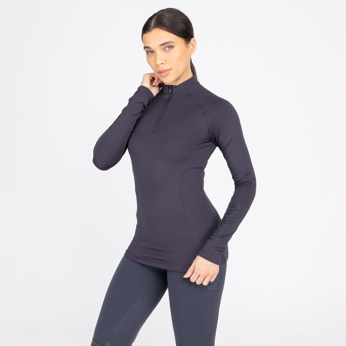Aubrion Equestrian React Winter Base Layer Charcoal