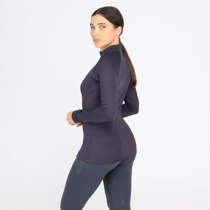 Aubrion Equestrian React Winter Base Layer Charcoal