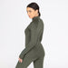 Aubrion Equestrian React Winter Base Layer Khaki