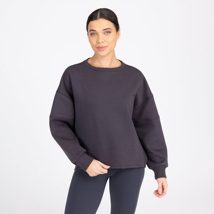 Aubrion Equestrian React Sweatshirt Charcoal