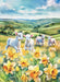 Country Cards Lambs & Daffodils
