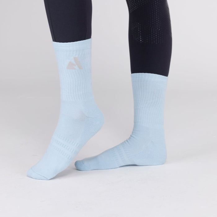 Aubrion Equestrian React Winter Sport Socks Arctic Blue