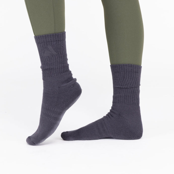 Aubrion Equestrian React Winter Sport Socks Charcoal